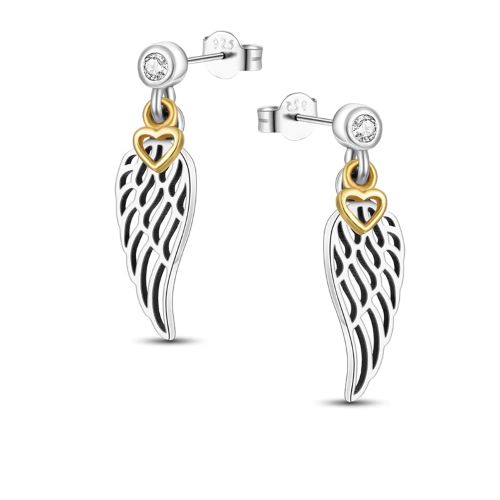 Ocel - dámské náušnice