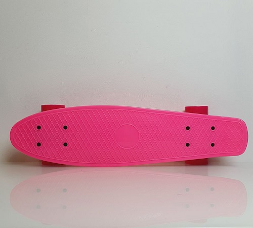 Pennyboard 22" s protiskluzovou deskou – růžový, délka 55 cm