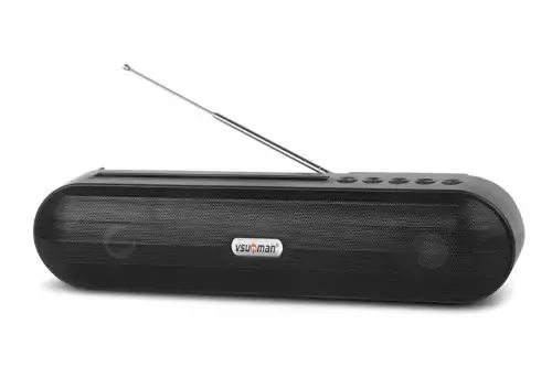 Bezdrátový Bluetooth reproduktor VNN-360S černý: 10W, ekvalizér, stojánek