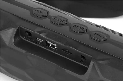 Bluetooth reproduktor VNN-E320s černý – 40 cm, 10 W, rádio + mikrofon