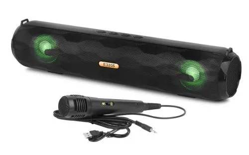 Bluetooth reproduktor VNN-E320s černý – 40 cm, 10 W, rádio + mikrofon