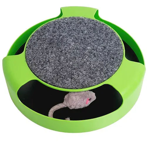 Interaktivní hračka a škrabadlo pro kočky