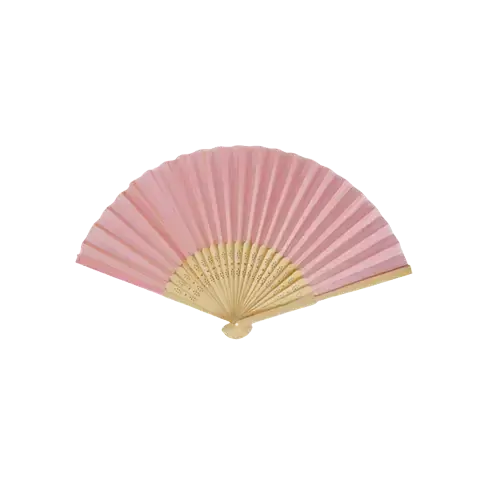 Látkový vějíř k dozdobení