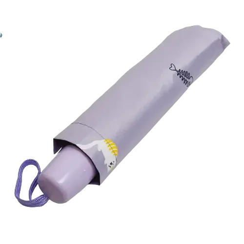 Dámský skládací deštník - kočka