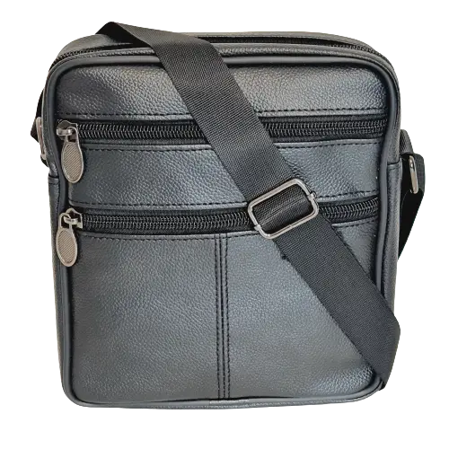 Pánská crossbody taška přes rameno - černá