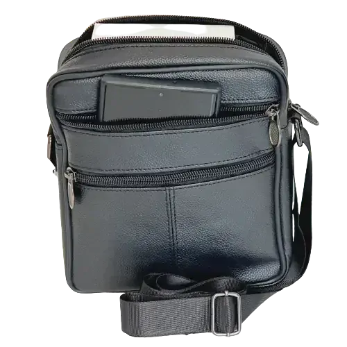 Pánská crossbody taška přes rameno - černá