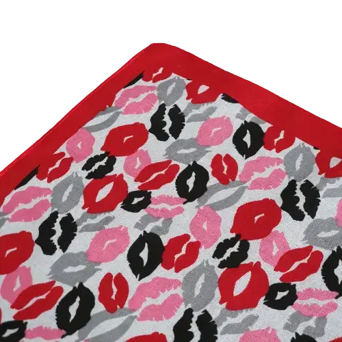 Bavlněný šátek - potisk vzory