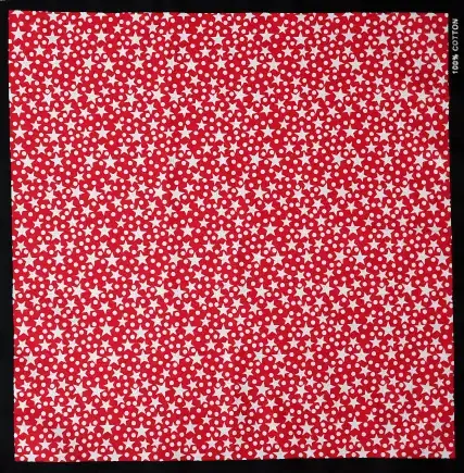 Bavlněný šátek - potisk tvary