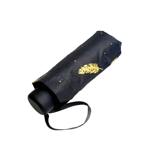 Mini skládací deštník - peří