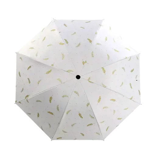 Mini skládací deštník - peří