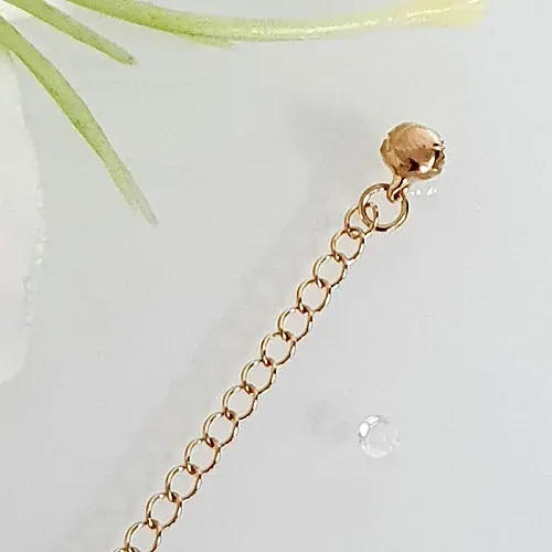 Náramek na nohu zlatý s přívěškem - sova