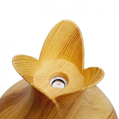 Aroma difuzér - LED podsvícení, 130ml, hnědý