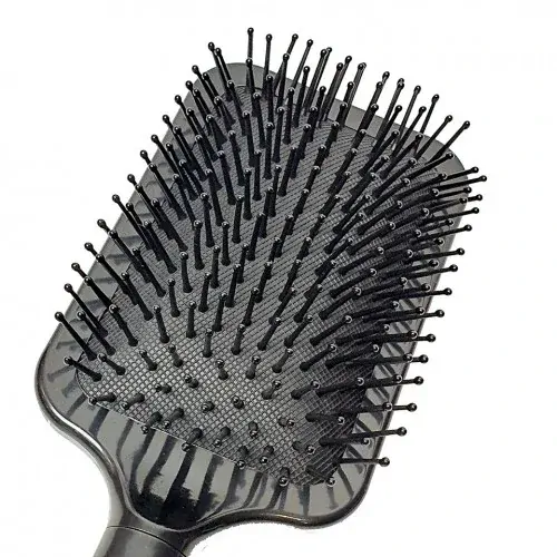 Stylový hřeben na vlasy s dekorativními kamínky - modrý