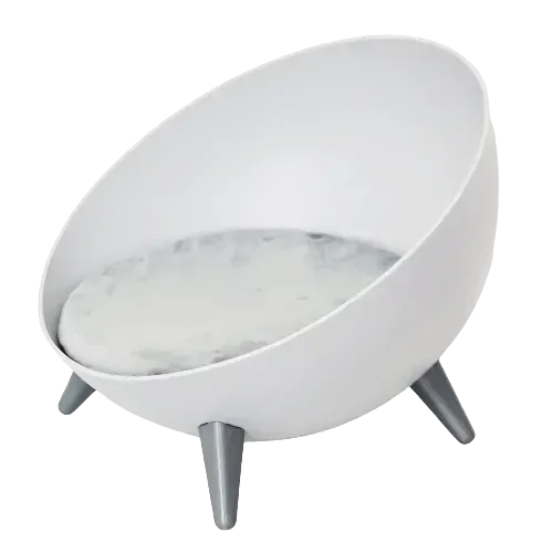 Pelíšek pro psy a kočky – relaxační měkký s pevnou konstrukcí