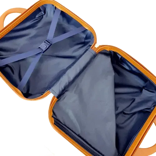 Palubní kufřík – příruční zavazadlo – hnědé