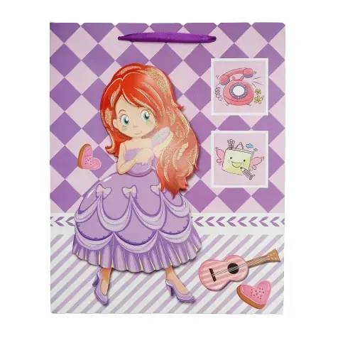 Velká dárková taška - 3D dětská - basketbalista