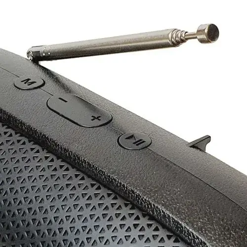 Bezdrátový Bluetooth reproduktor A39 černý: 6W, TWS, FM rádio, popruh