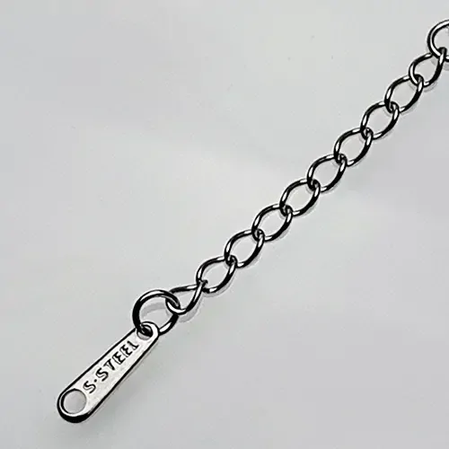 Dámský ocelový náramek - list