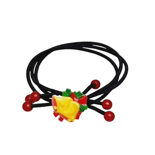 Gumička s vánoční ozdobou - 6ks