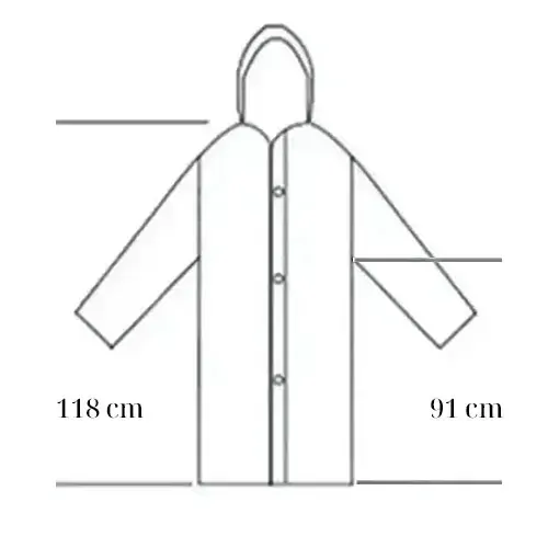 Pláštěnka pro dospělé EVA