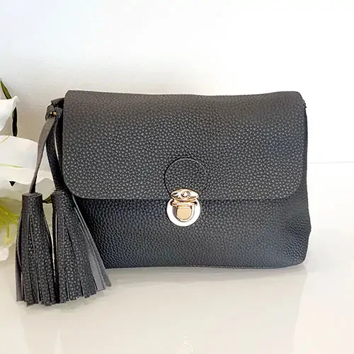Dámská crossbody kabelka - šedá