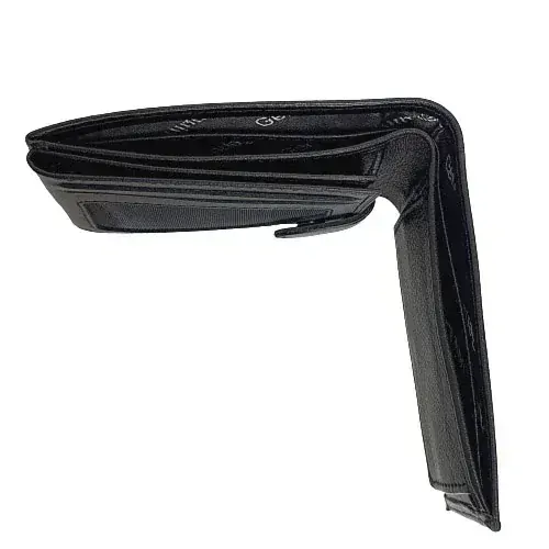 Pánská kožená černá peněženka