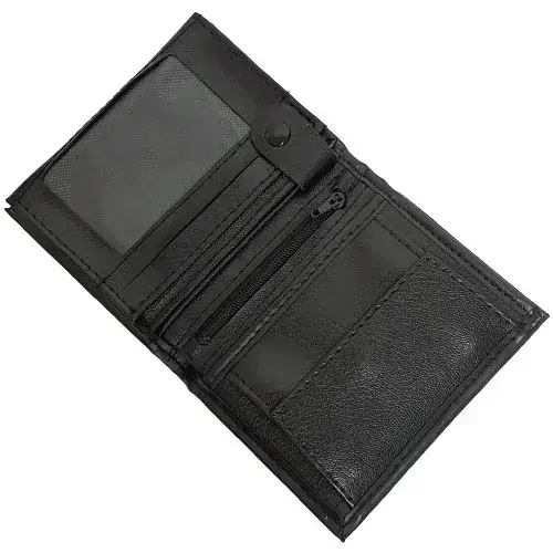 Koženková pánská peněženka - černá