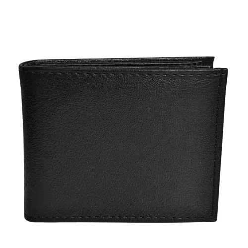 Koženková peněženka pánská - černá