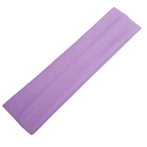 Látková elastická čelenka - světle fialová - 5cm