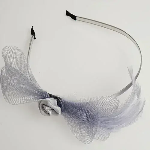 Fascinátor - společenská čelenka - mašle