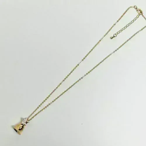 Dámský řetízek s přívěskem ve tvaru zvonečku s hvězdou