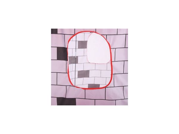 Dětský stan hrad 135 cm – skládací hrací stan, průměr 105 cm