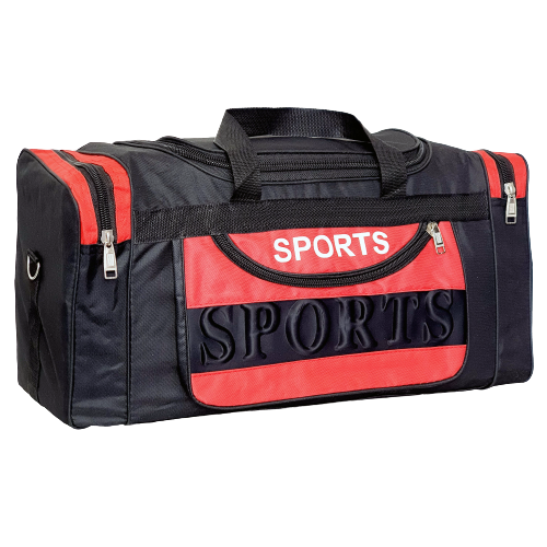 Sportovní taška přes rameno 60 cm - 39 l - červená