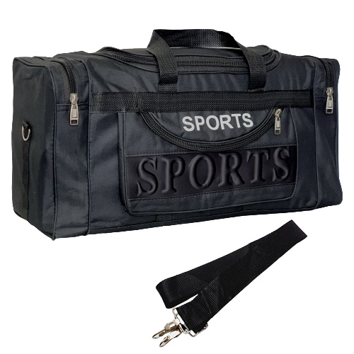 Sportovní taška přes rameno 80 cm - 75 l - černá