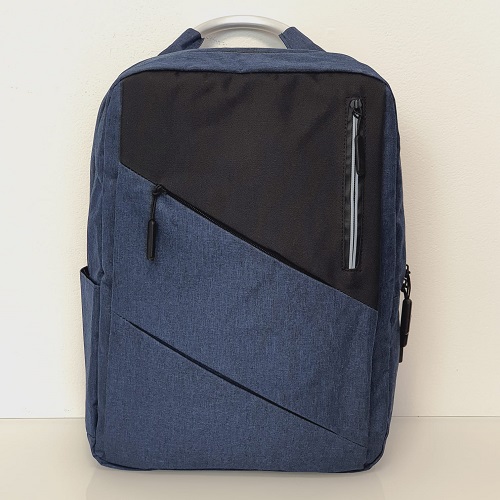 Polstrovaný batoh na 15,6" notebook s USB portem - modrý