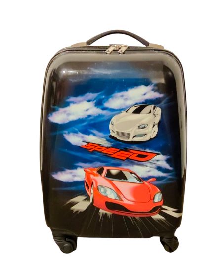 Dětský cestovní kufr 23l - Auto