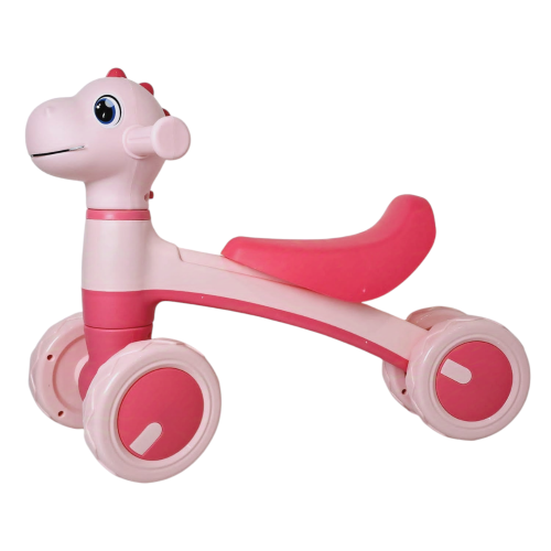 Dětské odrážedlo s melodií Dino – žluté