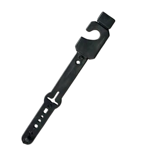 Plastový háček k zavěšení a označení zboží | praktický merch‑háček