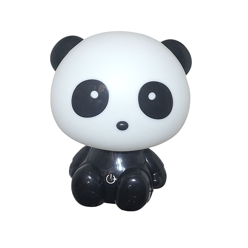 Dětská LED lampička Panda sedící – stmívatelná, USB