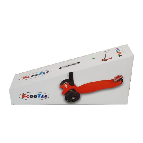 Dětská balanční koloběžka s LED kolečky – zelená (nosnost 40 kg)