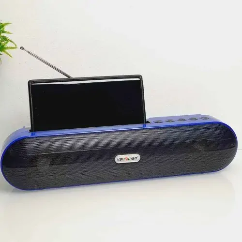 Bezdrátový Bluetooth reproduktor VNN-360S černý: 10W, ekvalizér, stojánek