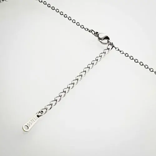 Dámský ocelový náhrdelník s přívěškem "LOVE"