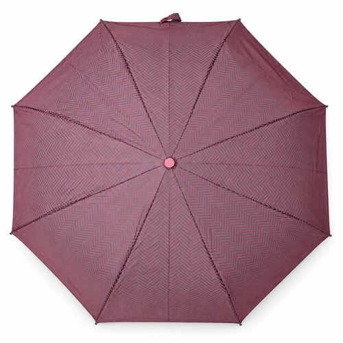 Plně automatický skládací deštník s cik-cak vzorem 102 cm