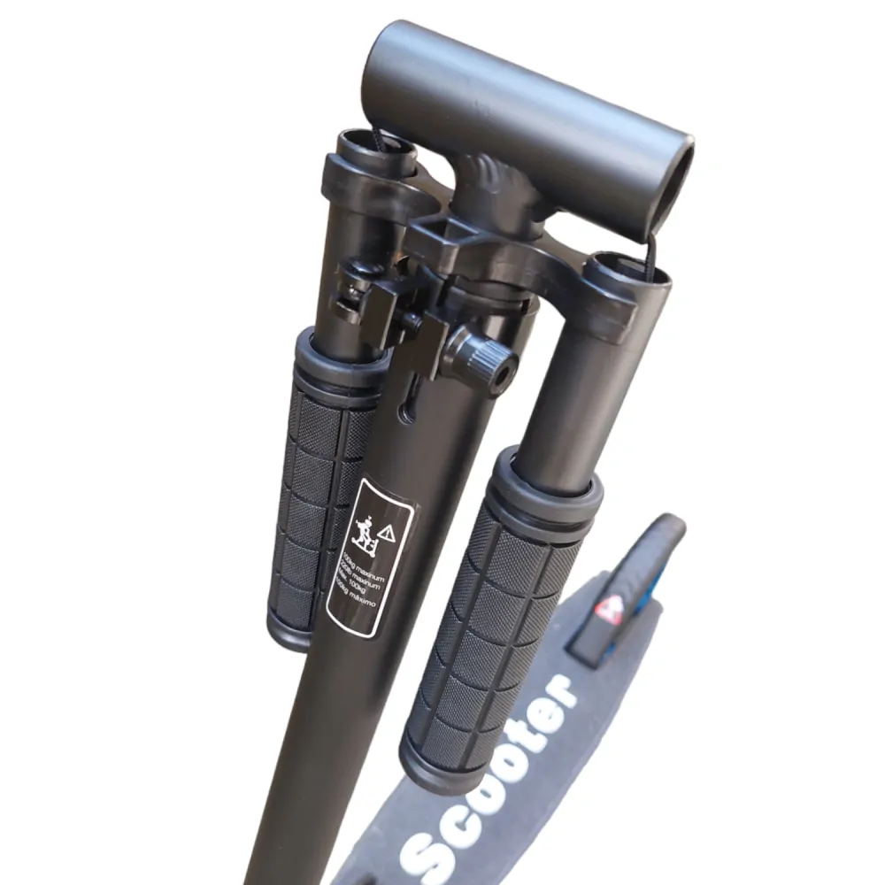 Městská skládací koloběžka Scooter s nosností 100 kg – bílá