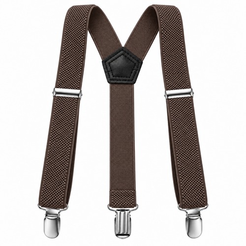 Dětské jednobarevné kšandy ve tvaru Y 2,5 cm UNI - modré