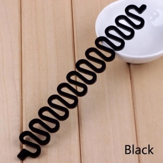 Hairagami pomůcka pro vytvoření účesu - černá