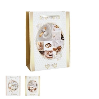 Střední dárková taška - svatební