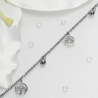 Dámský ocelový náramek - strom života