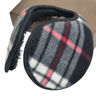 Zimní sluchátka na uši - kostka černá