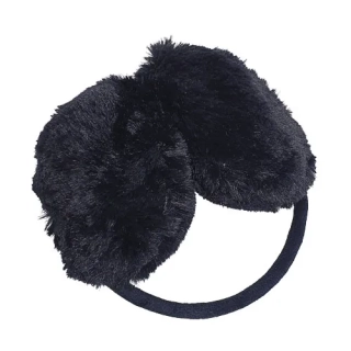 Dámská zimní sluchátka na uši - černá